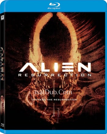 Alien Resurrection (1997) - Tamil Movie Poster