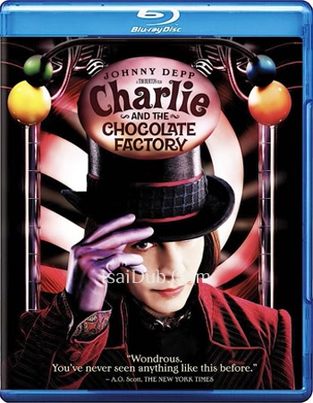 Charlie and the Chocolate Factory (2005) - Tamil Movie Poster