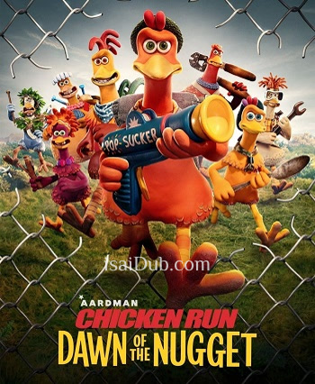 Chicken Run Dawn of the Nugget (2023) - Tamil Movie Poster