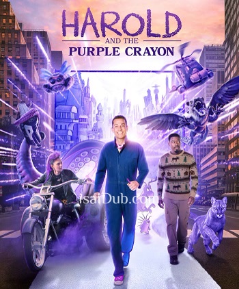 Harold and the Purple Crayon (2024) - Tamil Movie Poster