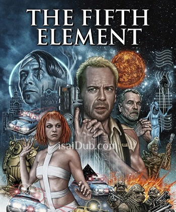 The Fifth Element (1997) - Tamil Movie Poster